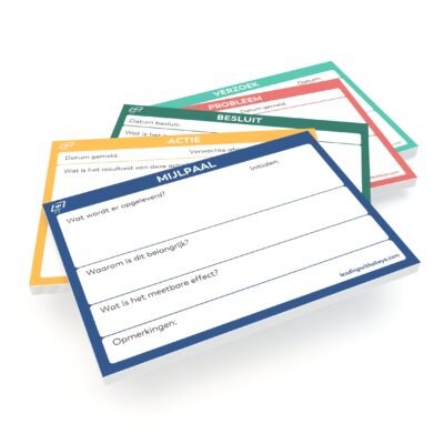 Sticky note: Startpakket